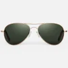 Randolph Engineering Amelia - 22k Chocolate Gold & AGX - Prescription Sunglasses