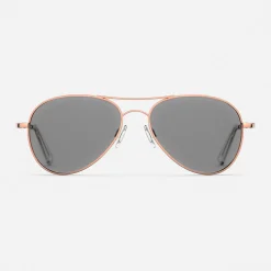 Women Randolph Engineering Amelia - 22k Rose Gold & Clear - Prescription Eyewear
