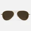 Women Randolph Engineering Amelia - 22k Satin Chocolate Gold & Cape Sand