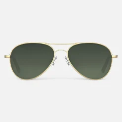 Women Randolph Engineering Amelia - 23k Satin Gold & Evergreen
