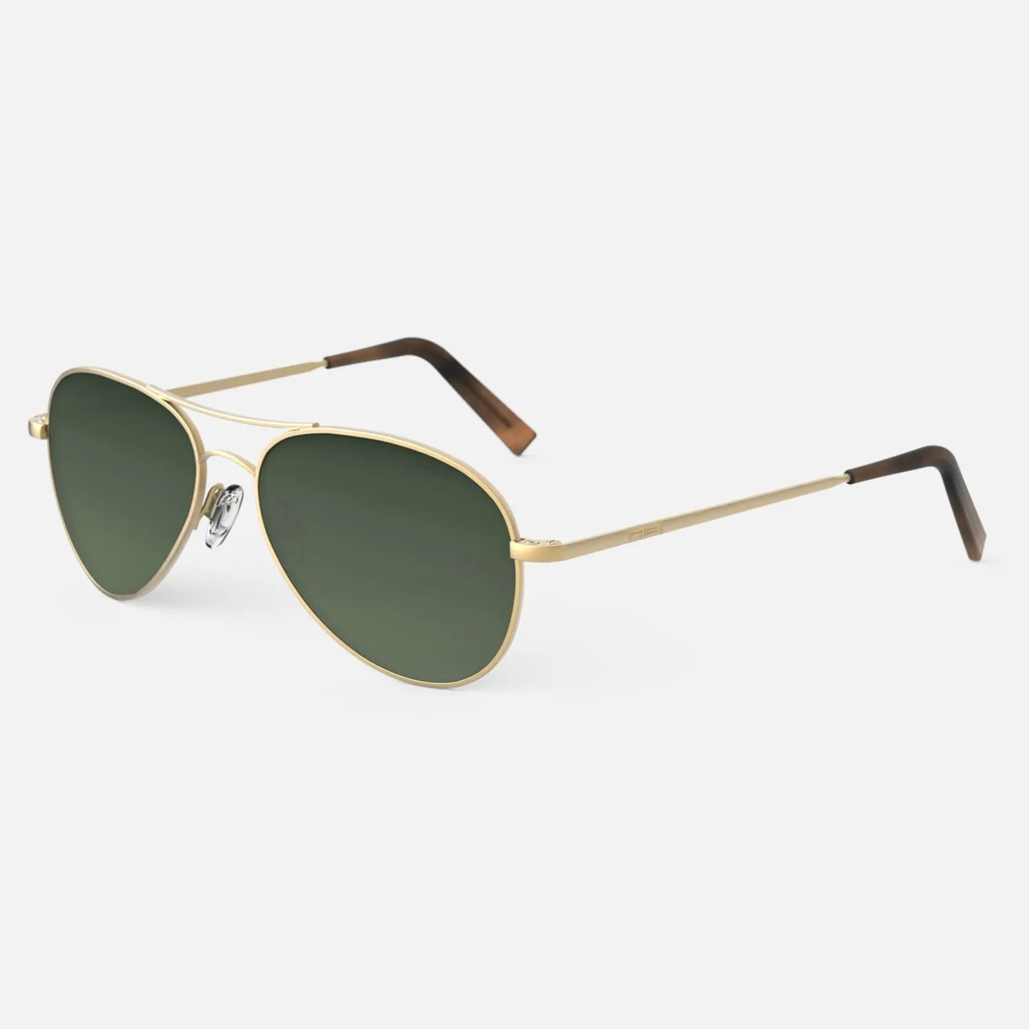 Women Randolph Engineering Amelia - 23k Satin Gold & Evergreen