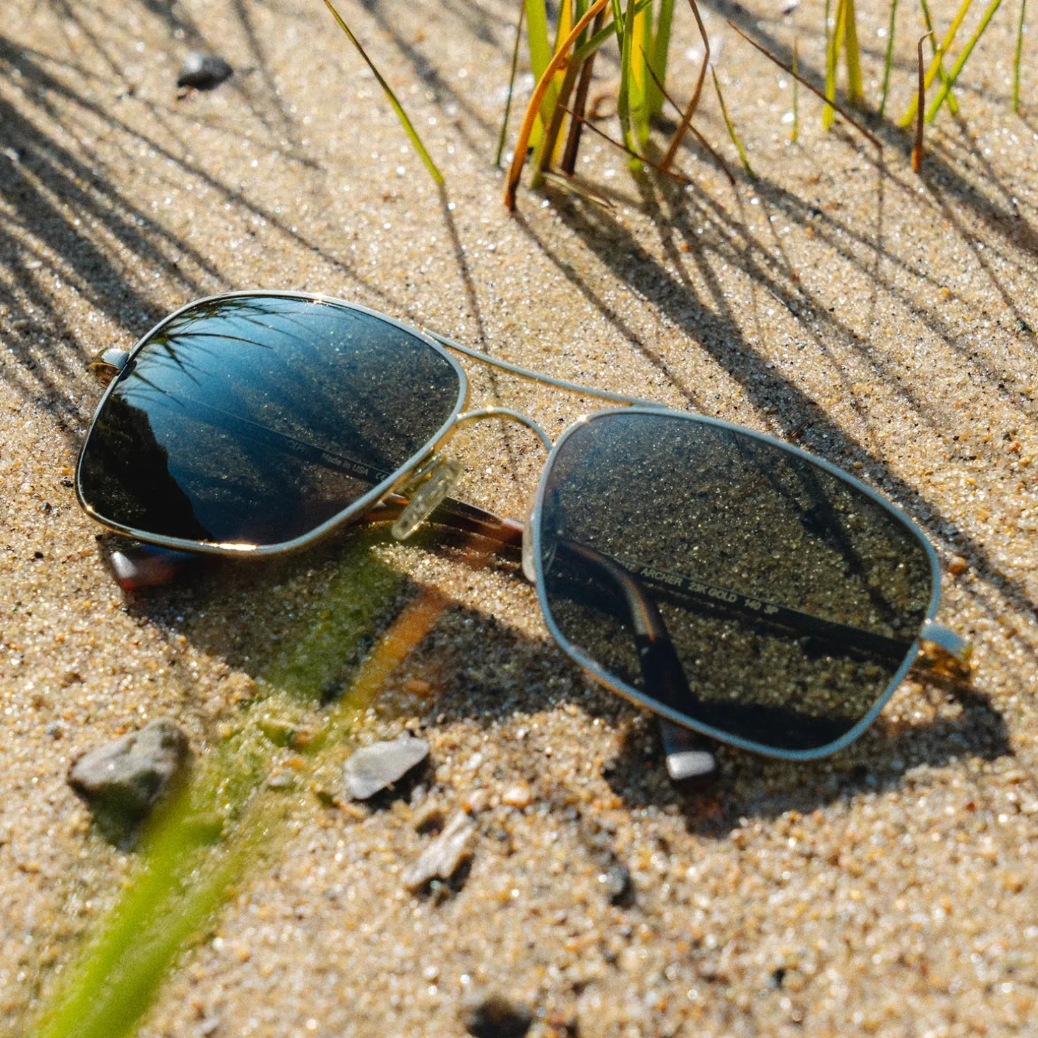 Randolph Engineering Archer - 23k Gold & AGX - Prescription Sunglasses