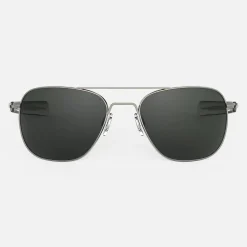 Randolph Engineering Aviator - Gunmetal & American Gray - Prescription Sunglasses