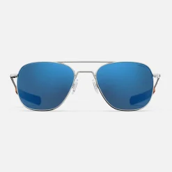 Randolph Engineering Aviator - Gunmetal & Atlantic Blue - Prescription Sunglasses
