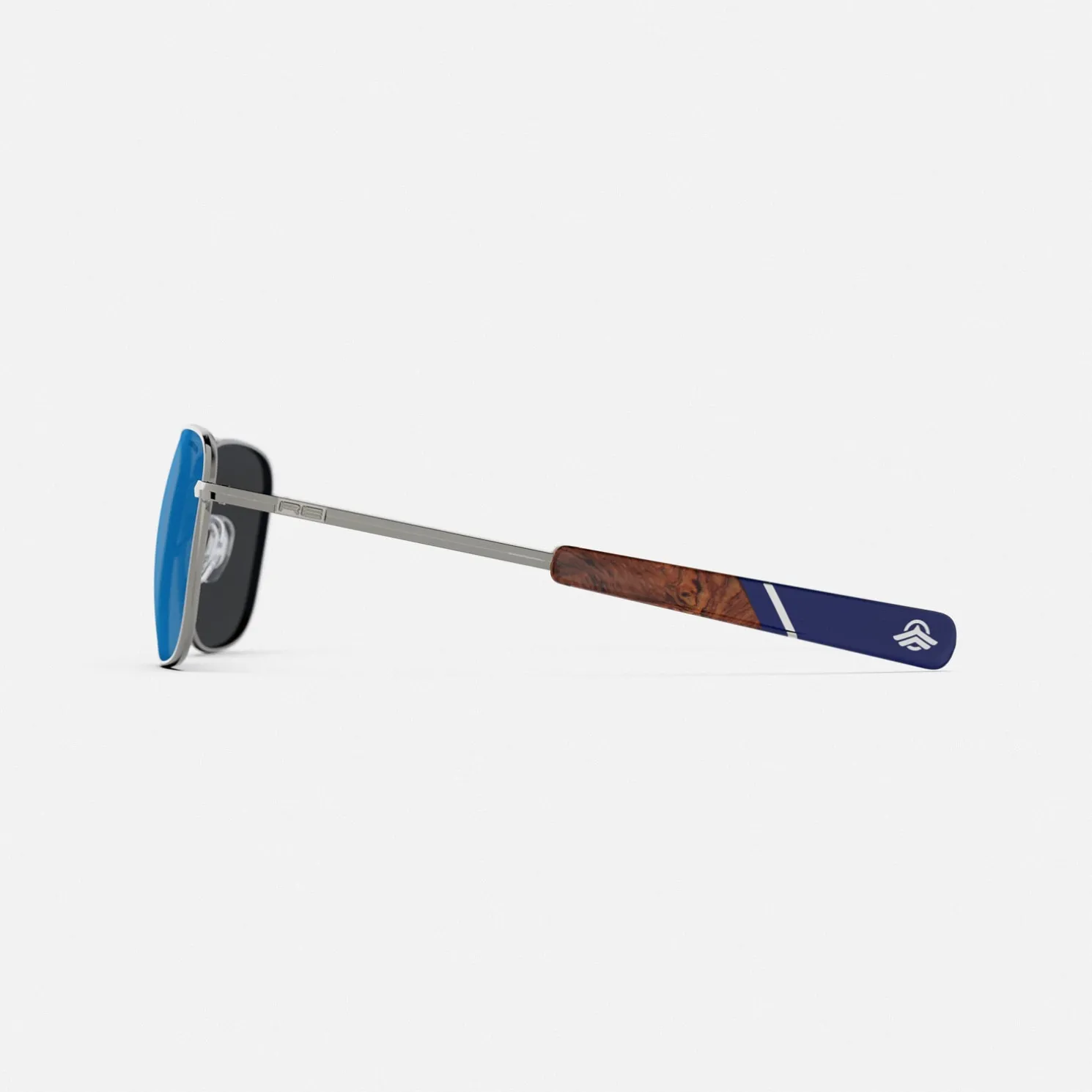 Randolph Engineering Aviator - Gunmetal & Atlantic Blue - Prescription Sunglasses