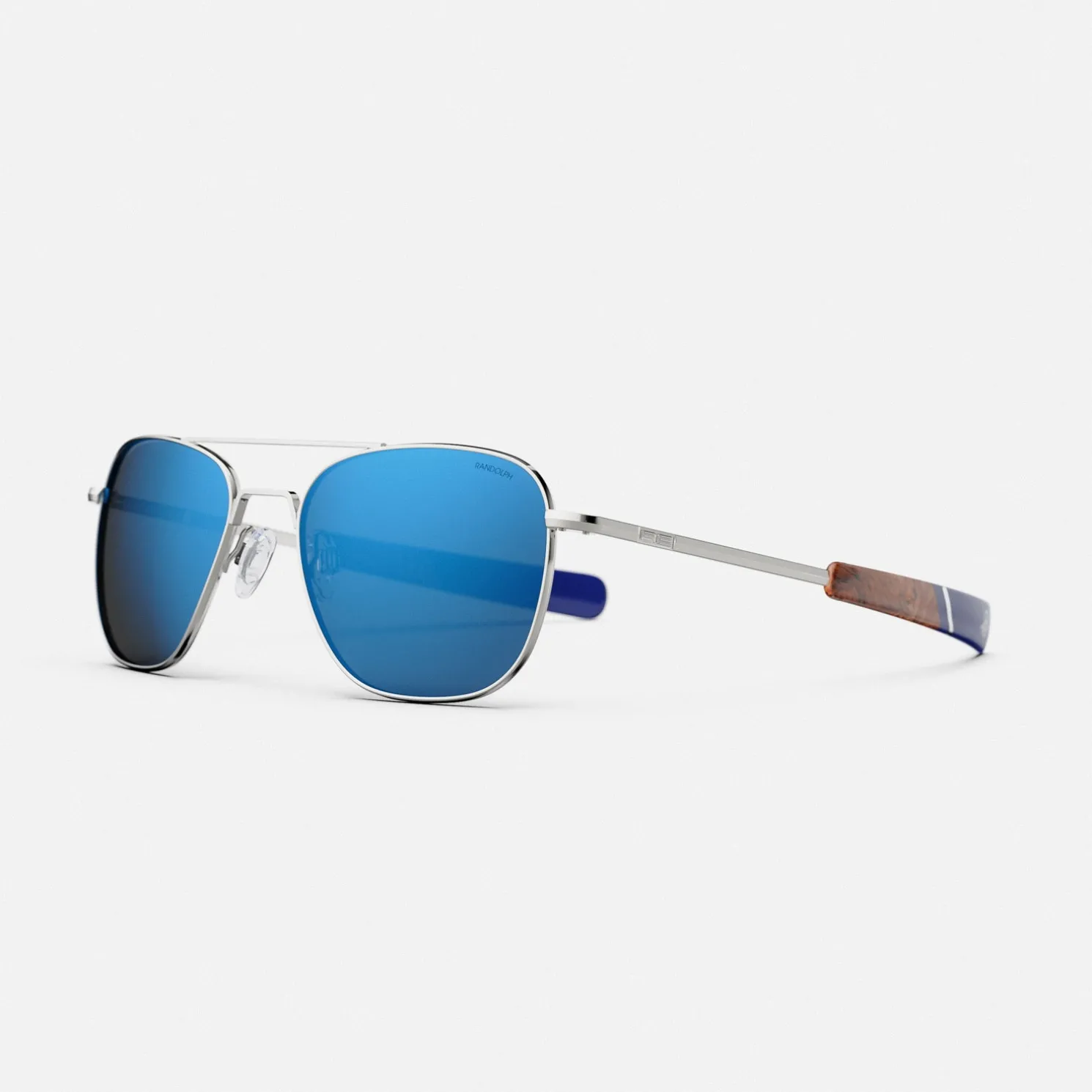 Randolph Engineering Aviator - Gunmetal & Atlantic Blue - Prescription Sunglasses