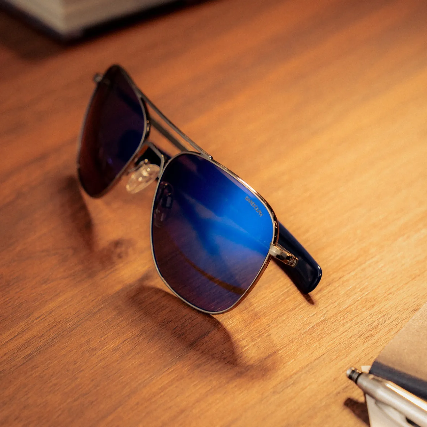 Women Randolph Engineering Aviator - Gunmetal & Atlantic Blue