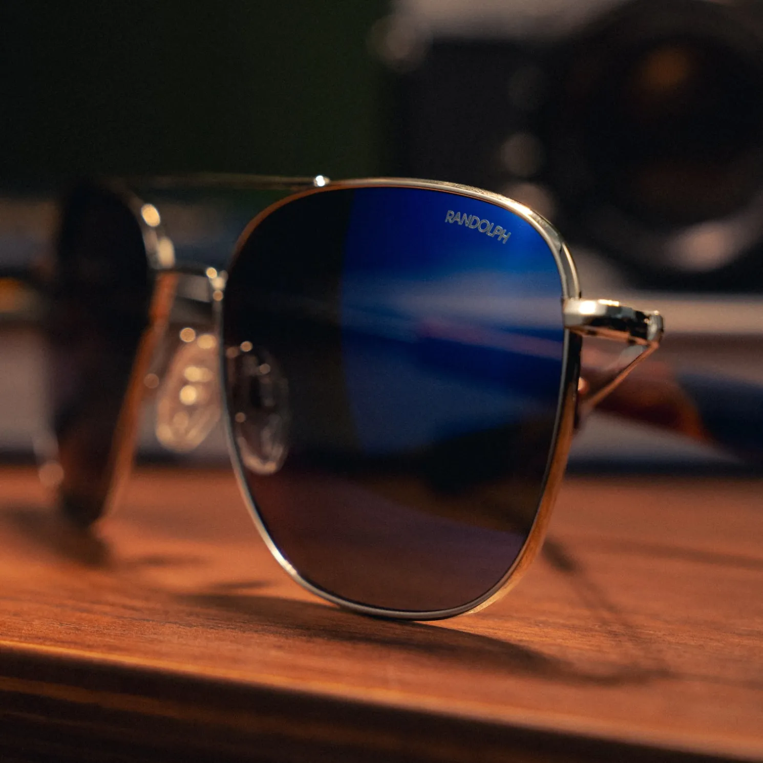 Women Randolph Engineering Aviator - Gunmetal & Atlantic Blue