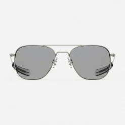 Randolph Engineering Aviator - Gunmetal & Clear - Prescription Eyewear
