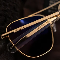 Women Randolph Engineering Aviator - 23k Gold & American Gray