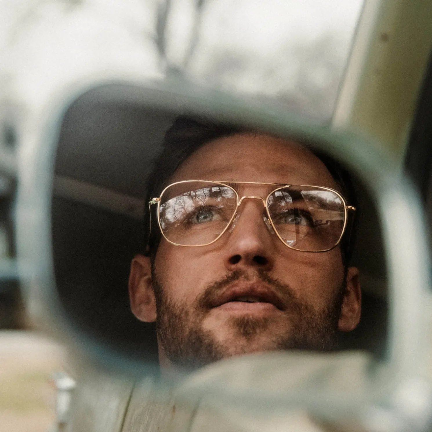 Women Randolph Engineering Aviator - 23k Gold & Clear - Prescription Eyewear