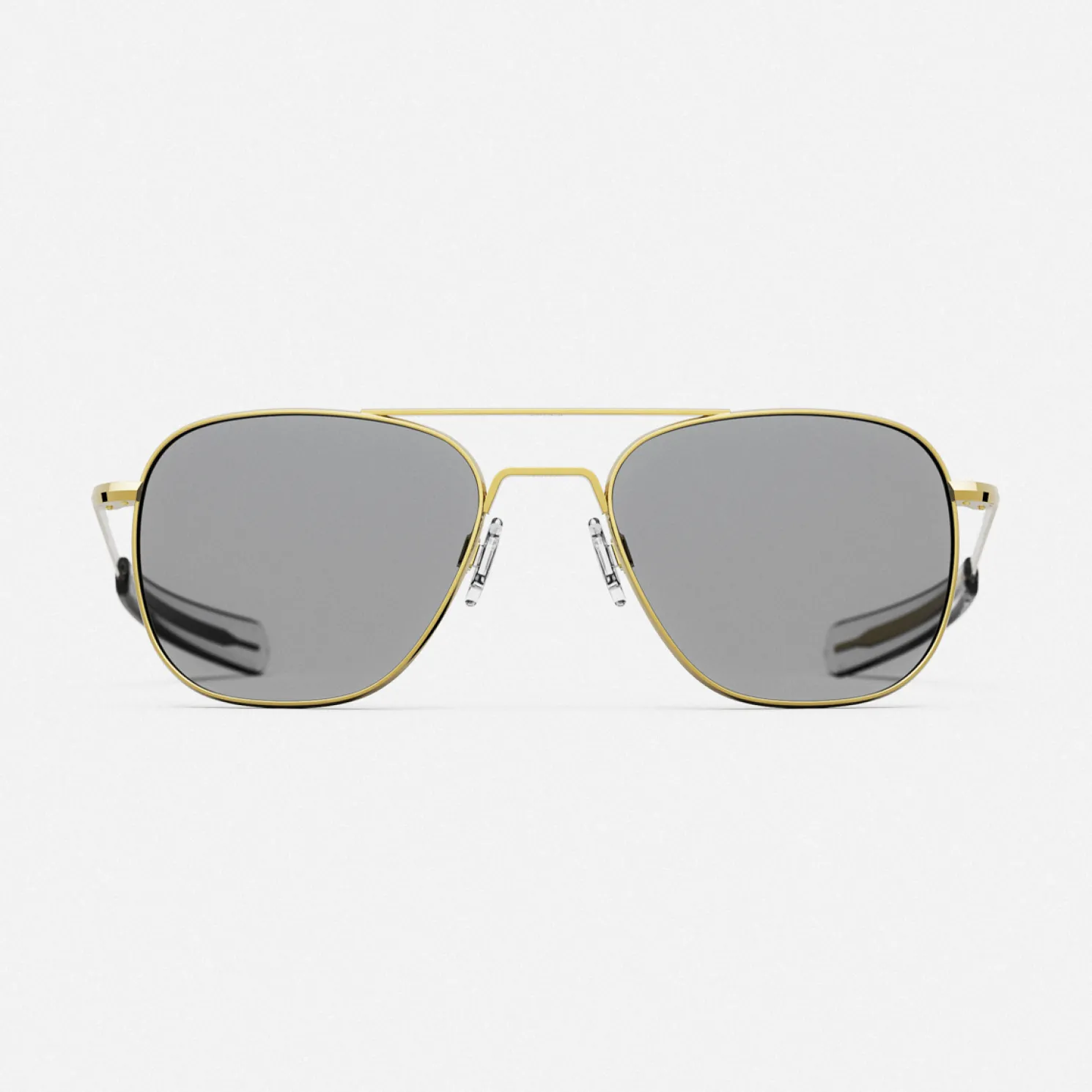 Women Randolph Engineering Aviator - 23k Gold & Clear - Prescription Eyewear