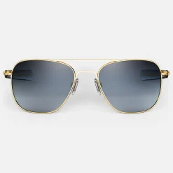 Women Randolph Engineering Aviator - 23k Gold & Slate