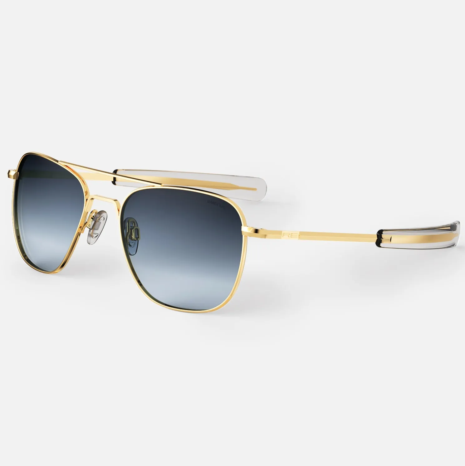 Women Randolph Engineering Aviator - 23k Gold & Slate