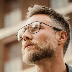 Women Randolph Engineering Aviator - 22k Rose Gold & Clear - Prescription Eyewear