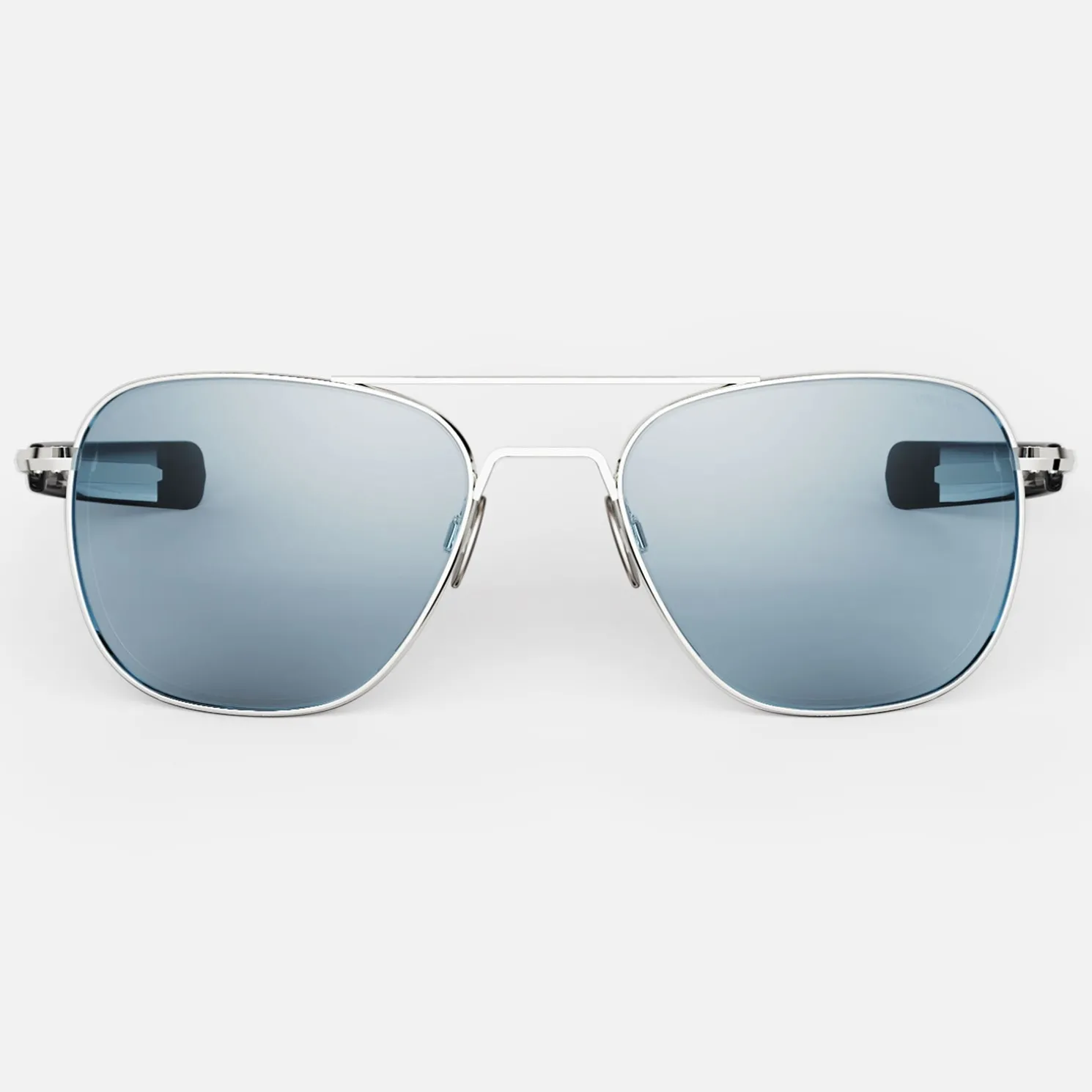 Women Randolph Engineering Aviator - 23k White Gold & Blue Hydro