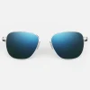 Women Randolph Engineering Aviator - 23k White Gold & Cobalt