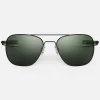 Randolph Engineering Aviator - Matte Black & AGX - Prescription Sunglasses