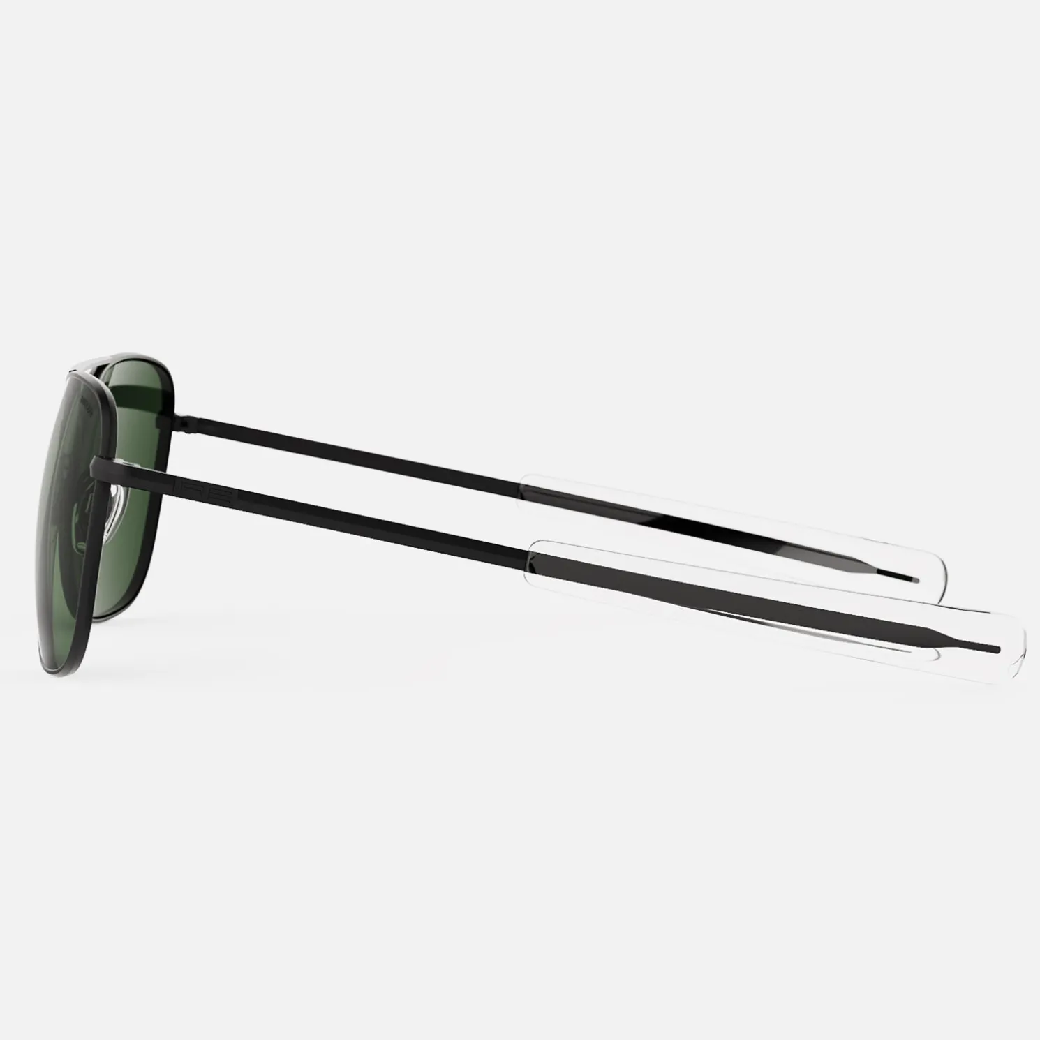 Randolph Engineering Aviator - Matte Black & AGX - Prescription Sunglasses
