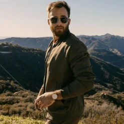 Randolph Engineering Aviator - Matte Black & AGX - Prescription Sunglasses