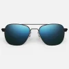 Randolph Engineering Aviator - Matte Black & Cobalt - Prescription Sunglasses