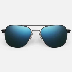 Women Randolph Engineering Aviator - Matte Black & Cobalt