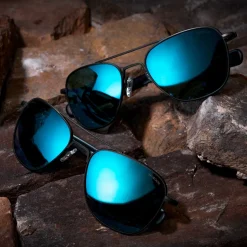 Women Randolph Engineering Aviator - Matte Black & Cobalt