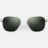 Randolph Engineering Aviator - Matte Chrome & AGX - Prescription Sunglasses