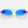 Women Randolph Engineering Aviator - Matte Chrome & Northern Lights