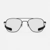 Women Randolph Engineering Aviator - Military Special Edition - Matte Black & Clear - Prescription Eyewear