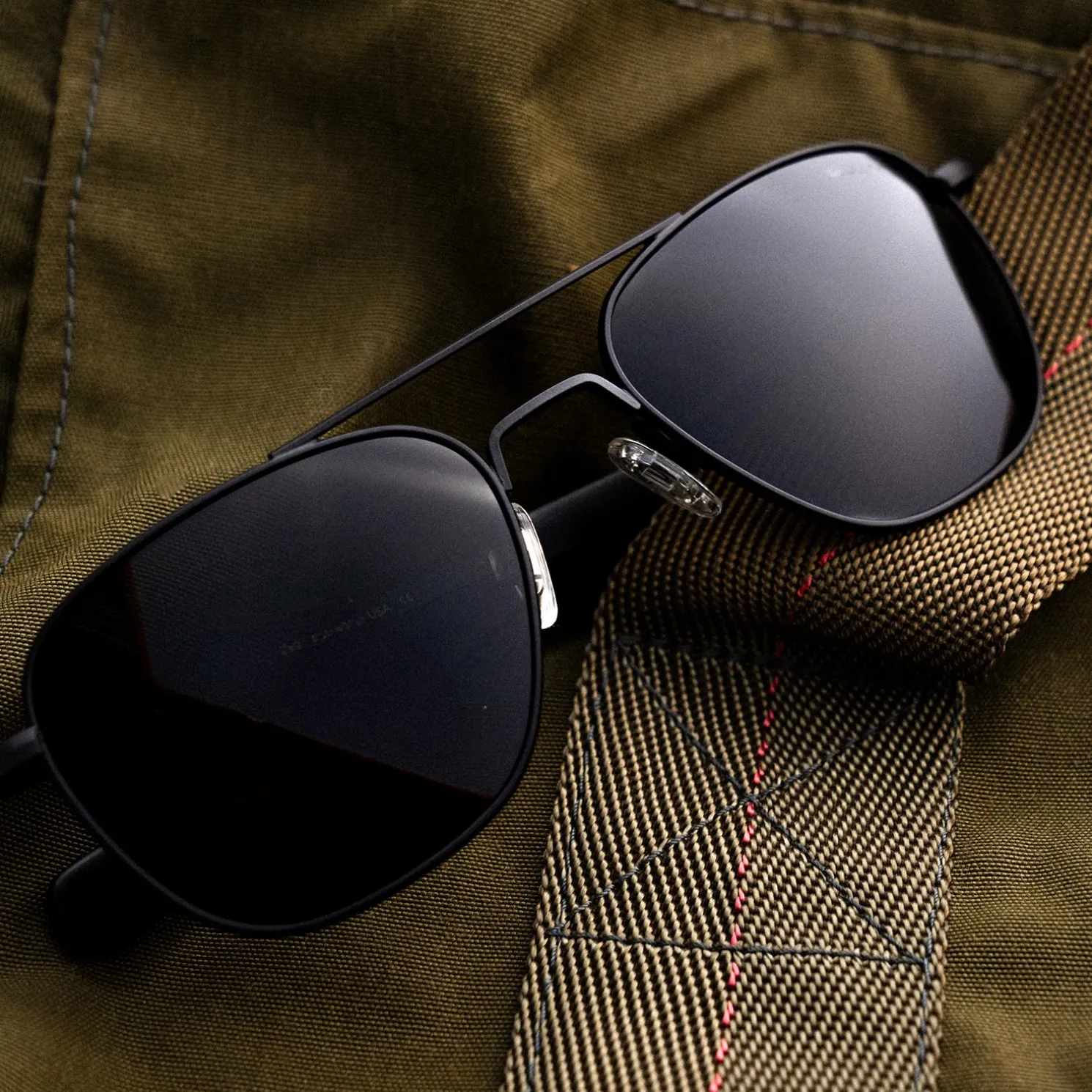 Randolph Engineering Aviator - Military Special Edition - Matte Black - Prescription Sunglasses