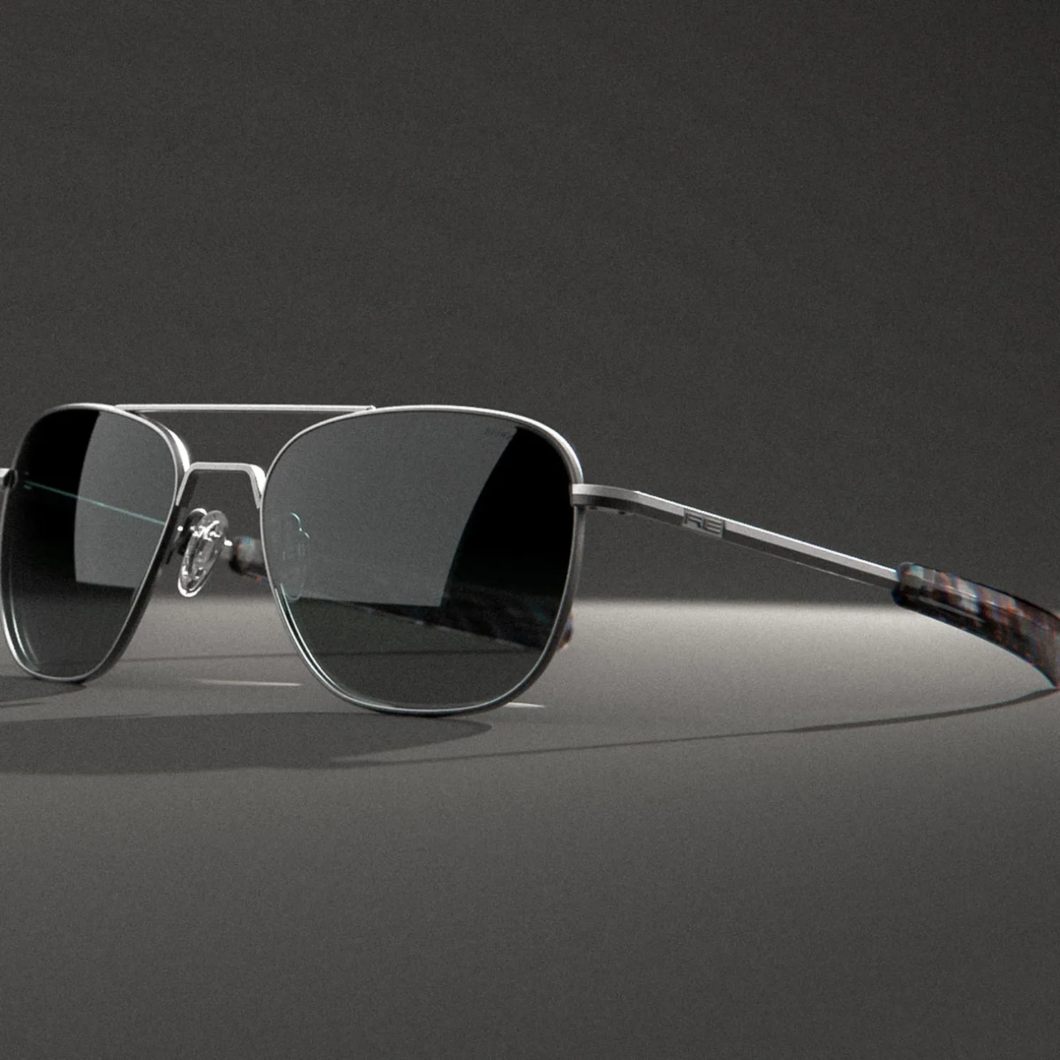 Women Randolph Engineering Aviator - Satin Gunmetal & Slate