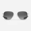 Women Randolph Engineering Aviator - Satin Silver & Coastal Gray