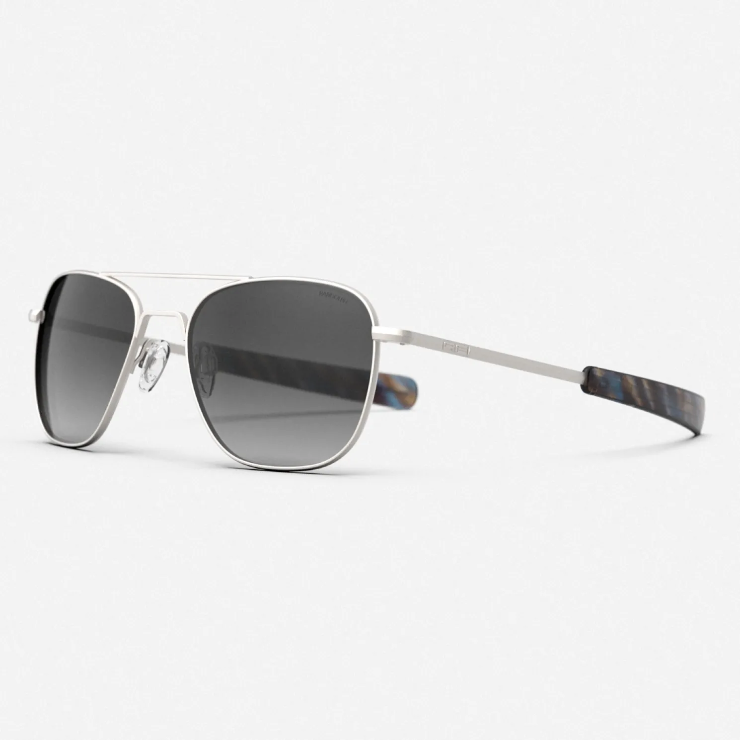 Women Randolph Engineering Aviator - Satin Silver & Coastal Gray