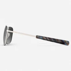 Women Randolph Engineering Aviator - Satin Silver & Coastal Gray