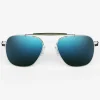 Women Randolph Engineering Aviator II - Bright Chrome & Cobalt