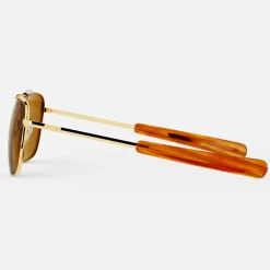 Women Randolph Engineering Aviator II - 23k Gold & American Tan