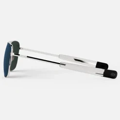 Randolph Engineering Aviator 23k White Gold & Cobalt - Prescription Sunglasses