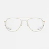 Women Randolph Engineering Class A Aviator - Desert Sand & Clear - Prescription Eyewear