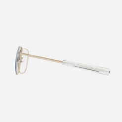 Women Randolph Engineering Class A Aviator - Desert Sand & Clear - Prescription Eyewear
