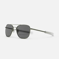 Randolph Engineering Class A Aviator - Military Olive & American Gray - Prescription Sunglasses
