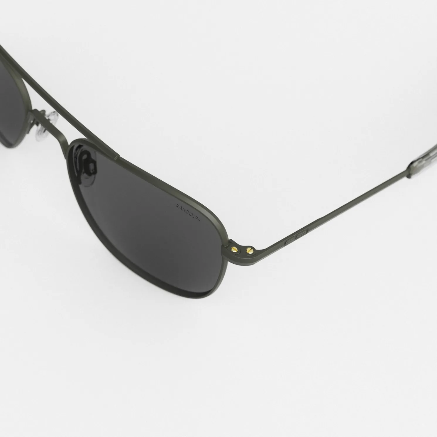 Randolph Engineering Class A Aviator - Military Olive & American Gray - Prescription Sunglasses