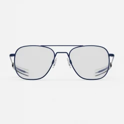 Women Randolph Engineering Class A Aviator - Navy & Clear - Prescription Eyewear