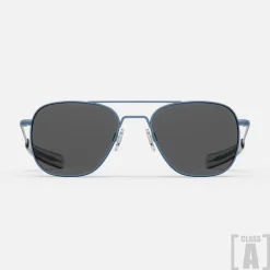 Randolph Engineering Class A Aviator - Patriot Blue & American Gray - Prescription Sunglasses