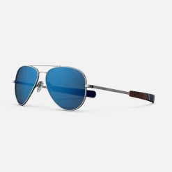 Randolph Engineering Concorde - Gunmetal & Atlantic Blue - Prescription Sunglasses