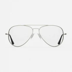 Women Randolph Engineering Concorde - Gunmetal & Clear - Prescription Eyewear