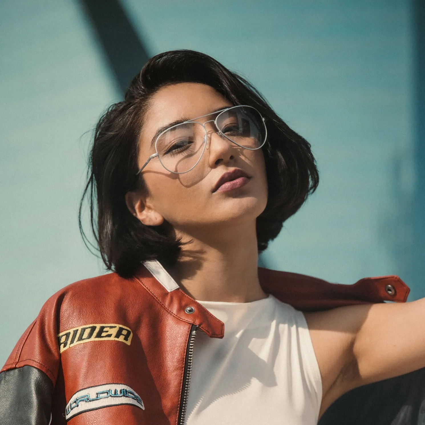 Women Randolph Engineering Concorde - Gunmetal & Clear - Prescription Eyewear