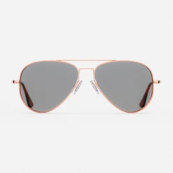Women Randolph Engineering Concorde - 22k Rose Gold & Clear - Prescription Eyewear