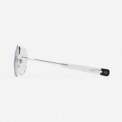 Women Randolph Engineering Concorde - 23k White Gold & Clear - Prescription Eyewear
