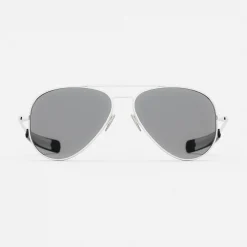 Women Randolph Engineering Concorde - 23k White Gold & Clear - Prescription Eyewear